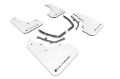 Picture of Rally Armor 19-25 Mazda3 Hatchback White UR Mud Flap w-Black Logo