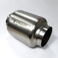 Picture of Ticon Industries 7in OAL 2-5in In-Out Ultralight Titanium Muffler