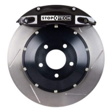 Picture of StopTech 98-01 Subaru Impreza 2-5L-RS Front ST-40 Black 332x32mm Slotted Rotors