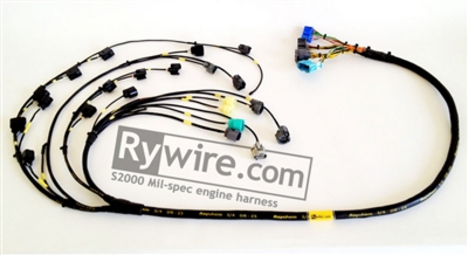Picture of Rywire Honda S2000 AP1-AP2 Early Mil-Spec Engine Harness w-OEM Coils-Injector-ECU Plugs