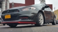 Picture of Rally Armor 13-16 Dodge Dart Black UR Mud Flap w- Red Logo