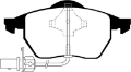Picture of EBC 00-01 Volkswagen Passat 1-8 Turbo Greenstuff Front Brake Pads