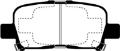 Picture of EBC 00-02 Acura MDX 3-5 Greenstuff Rear Brake Pads