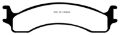 Picture of EBC 00-02 Dodge Ram 2500 Pick-up 5-2 2WD Yellowstuff Front Brake Pads