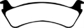Picture of EBC 00-02 Ford Explorer Sport 4-0 2WD Phenolic Pistons Greenstuff Rear Brake Pads