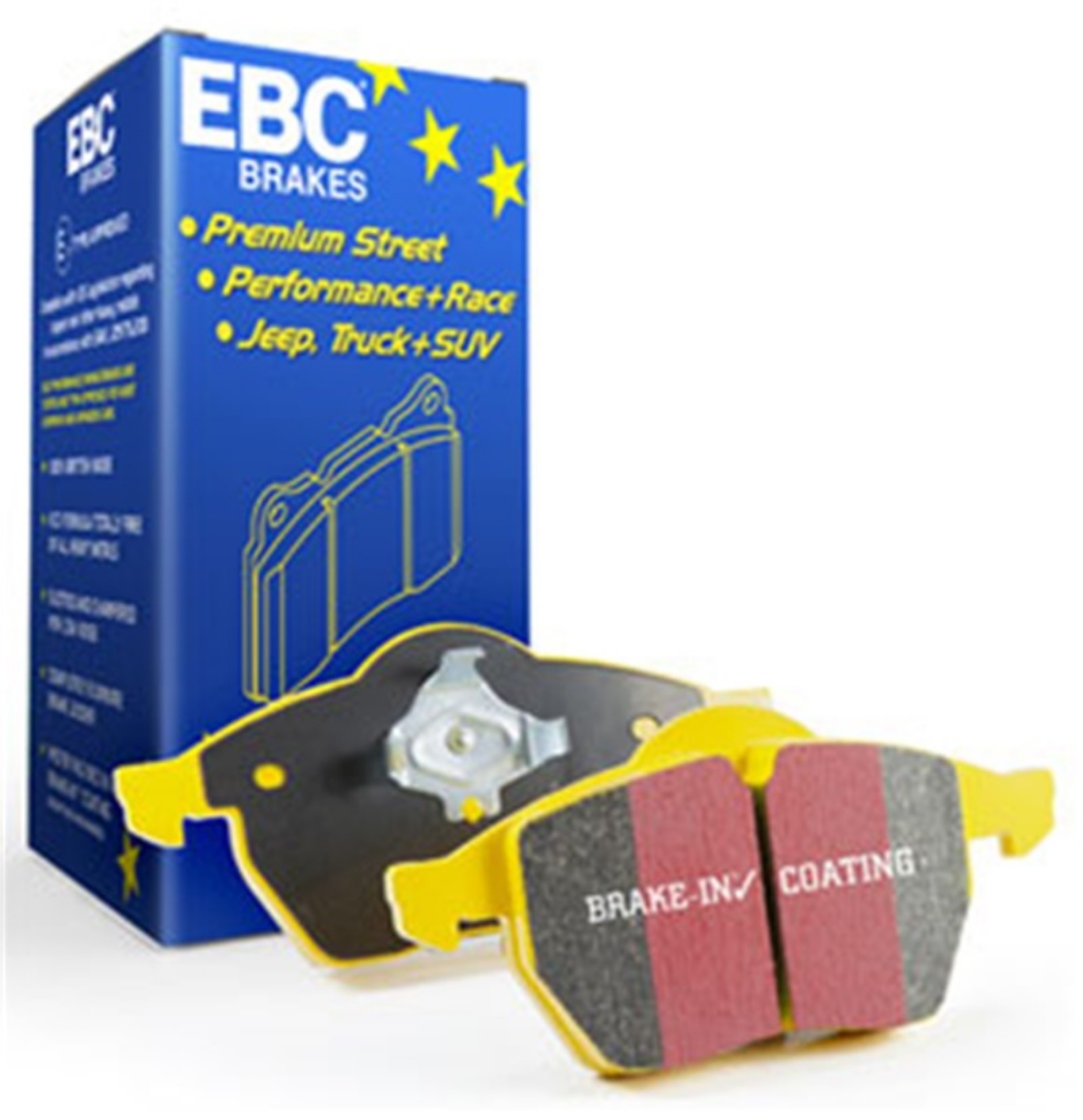 Picture of EBC 00-02 Ford Explorer Sport 4-0 2WD Phenolic Pistons Yellowstuff Rear Brake Pads
