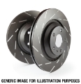 Picture of EBC 00-02 Mazda MPV 2-5 USR Slotted Front Rotors