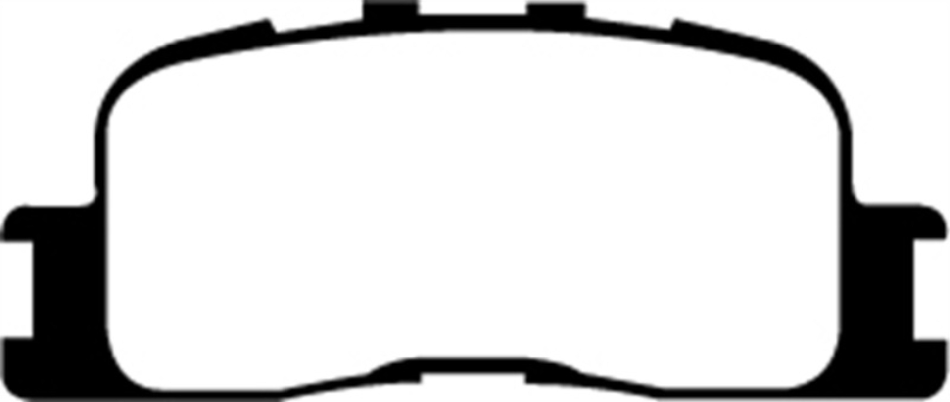 Picture of EBC 00-03 Toyota Highlander 2-4 2WD Greenstuff Rear Brake Pads