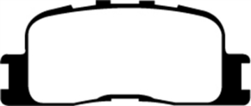 Picture of EBC 00-03 Toyota Highlander 2-4 2WD Greenstuff Rear Brake Pads