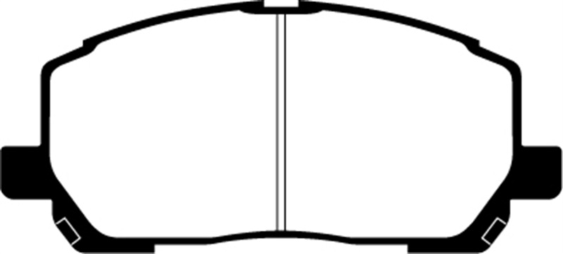 Picture of EBC 00-03 Toyota Highlander 2-4 2WD Ultimax2 Front Brake Pads