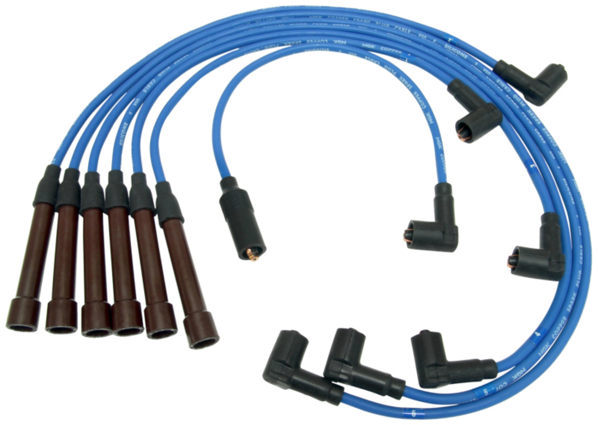 Picture of NGK BMW 2-8 Bavaria 1971 Spark Plug Wire Set