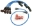 Picture of NGK Volvo 122 1968-1959 Spark Plug Wire Set