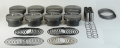 Picture of Mahle MS Piston Set GM LS 418ci 4-080in Bore 4in Stk 6-125in Rod -927 Pin -4-3cc 11-3 CR Set of 8