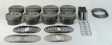 Picture of Mahle MS Piston Set GM LS 418ci 4-080in Bore 4in Stk 6-125in Rod -927 Pin -4-3cc 11-3 CR Set of 8