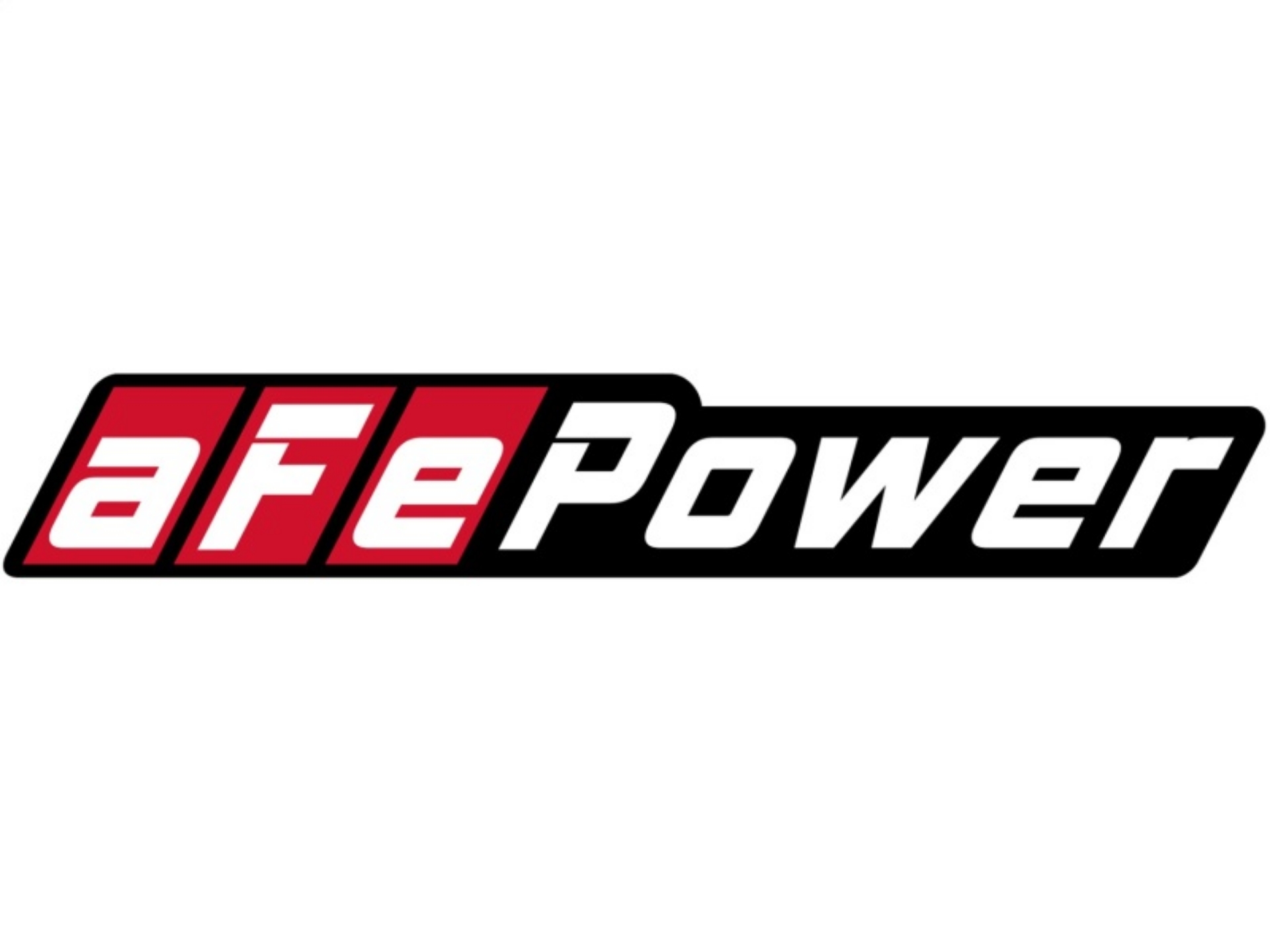 Picture of aFe POWER Motorsports Contingency Sticker - 11in x 1-1-2in Pair