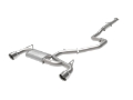 Picture of aFe Power Cat Back Exhaust - 19-20 Hyundai Veloster N L4-2-0L t w- Polished Tips