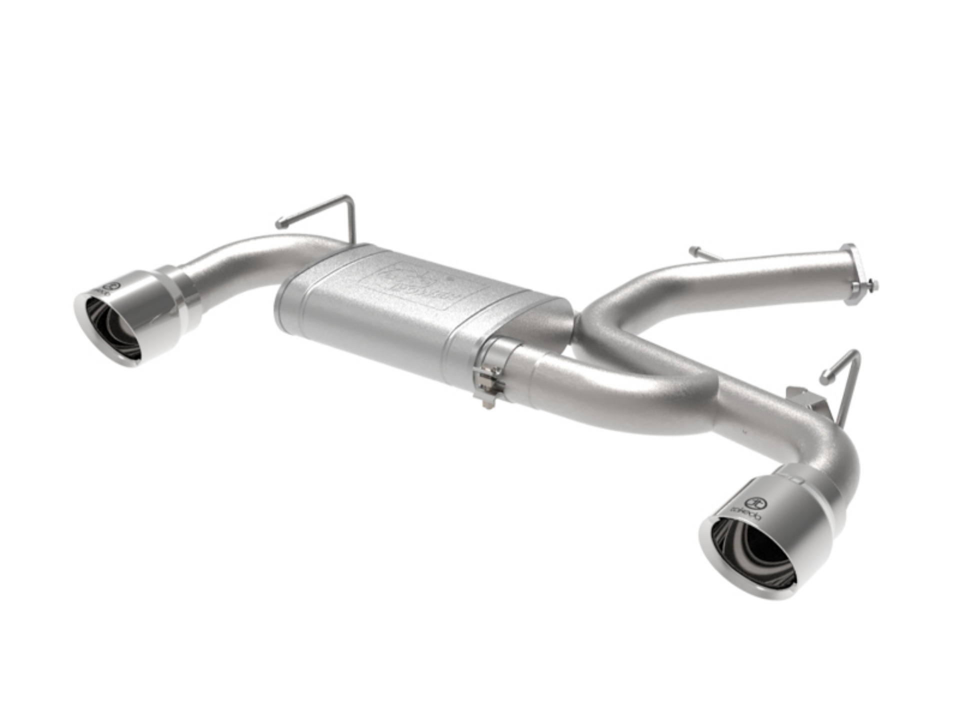 Picture of aFe Power Axle Back Exhaust - 19-20 Hyundai Veloster N L4-2-0L t w- Polished tips