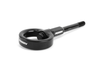 Picture of PERRIN 02-07 Subaru WRX-STI Tow Hook Kit Front - Flat Black