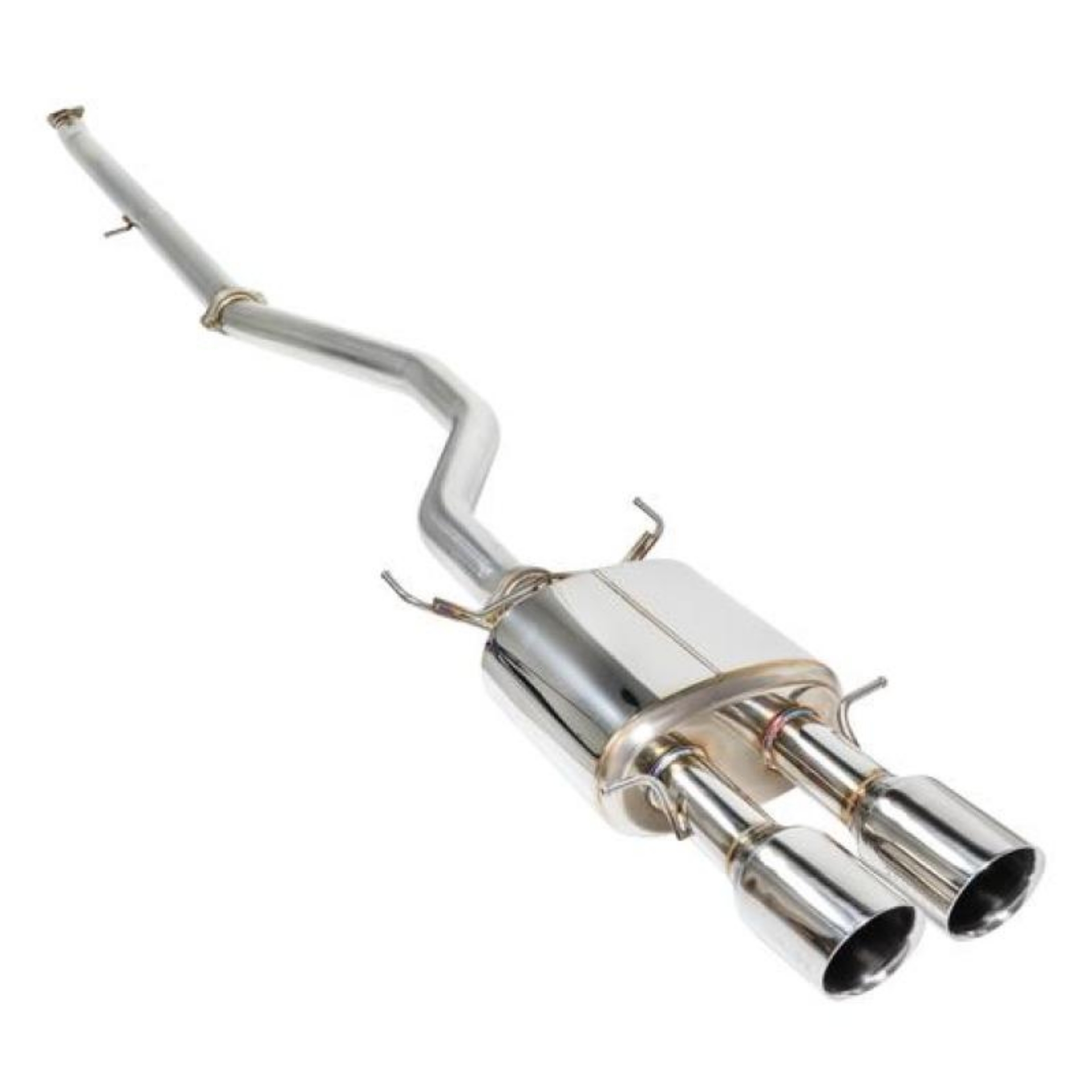 Picture of Remark 2017 Civic Si 4 Door Sedan Cat Back Exhaust w-Stainless Double Wall Tip Not Resonated