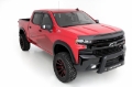 Picture of Lund 19-21 Chevy Silverado 1500 SX-Sport Textured Elite Series Fender Flares - Black 4 Pc