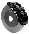 Picture of Wilwood SX6R Front Brake Kit 15in Slotted Black w- Lines 14+ Chevy Corvette C7