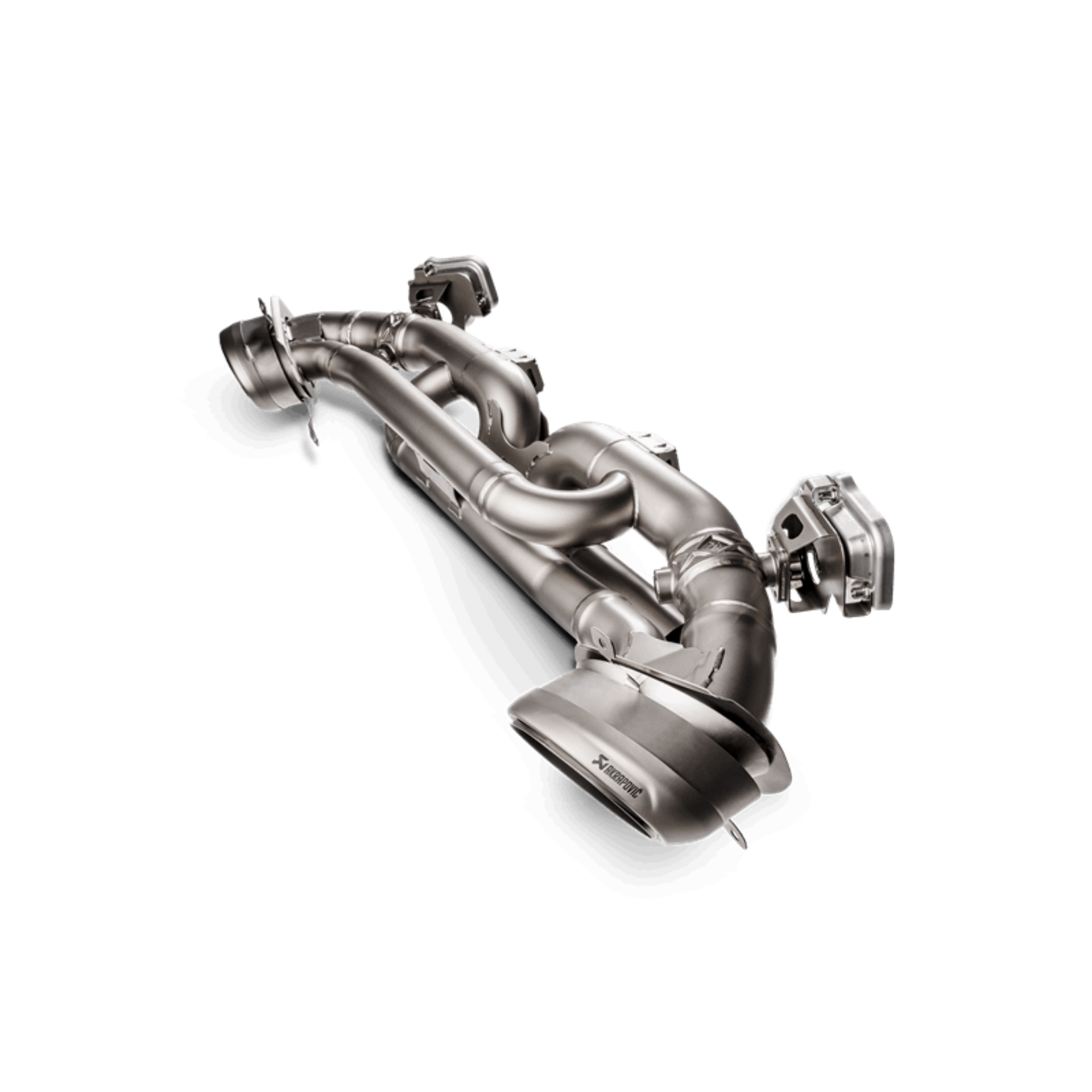Picture of Akrapovic 2019+ Porsche 911 Carrera 992 w-Sport Exhaust w-OPF-GPF Slip-On Line Titanium