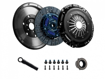Picture of DKM Clutch VW Beetle-Corrado-Golf-GTI 1-8T Organic MB Clutch Kit w-Flywheel 325 ft-lbs Torque