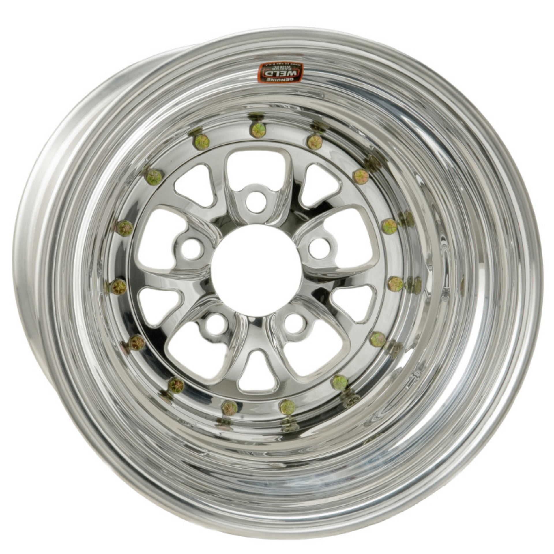 Picture of Weld V-Series 15x10 - 5x4-5 BP - 6in- BS Polished Wheel - Non-Beadlock