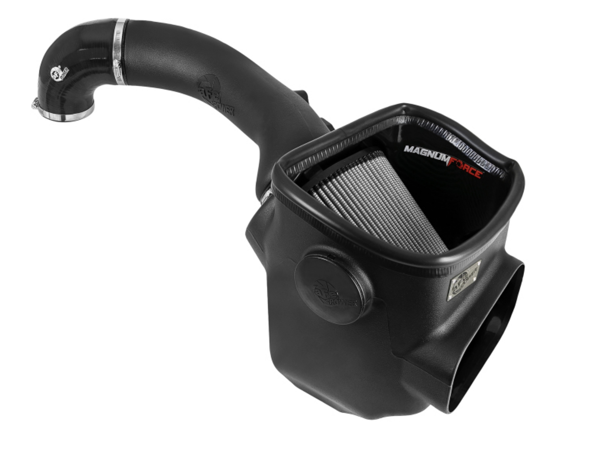 Picture of aFe Magnum FORCE Stage-2 Cold Air Intake System w- Pro DRY S Media 16-19 Nissan Titan XD V8-5-0Ltd