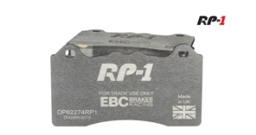 Picture of EBC Racing 86-88 BMW M3 E30 RP-1 Race Front Brake Pads
