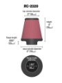 Picture of K&N Universal Air Filter 1-13-16in FLG - 3in Bottom - 2in Top - 3in Height