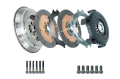 Picture of DKM Clutch 99-03 Audi A3 S3 Quattro MS Organic Twin Disc Clutch Kit w-Flywheel 660 ft-lbs Torque
