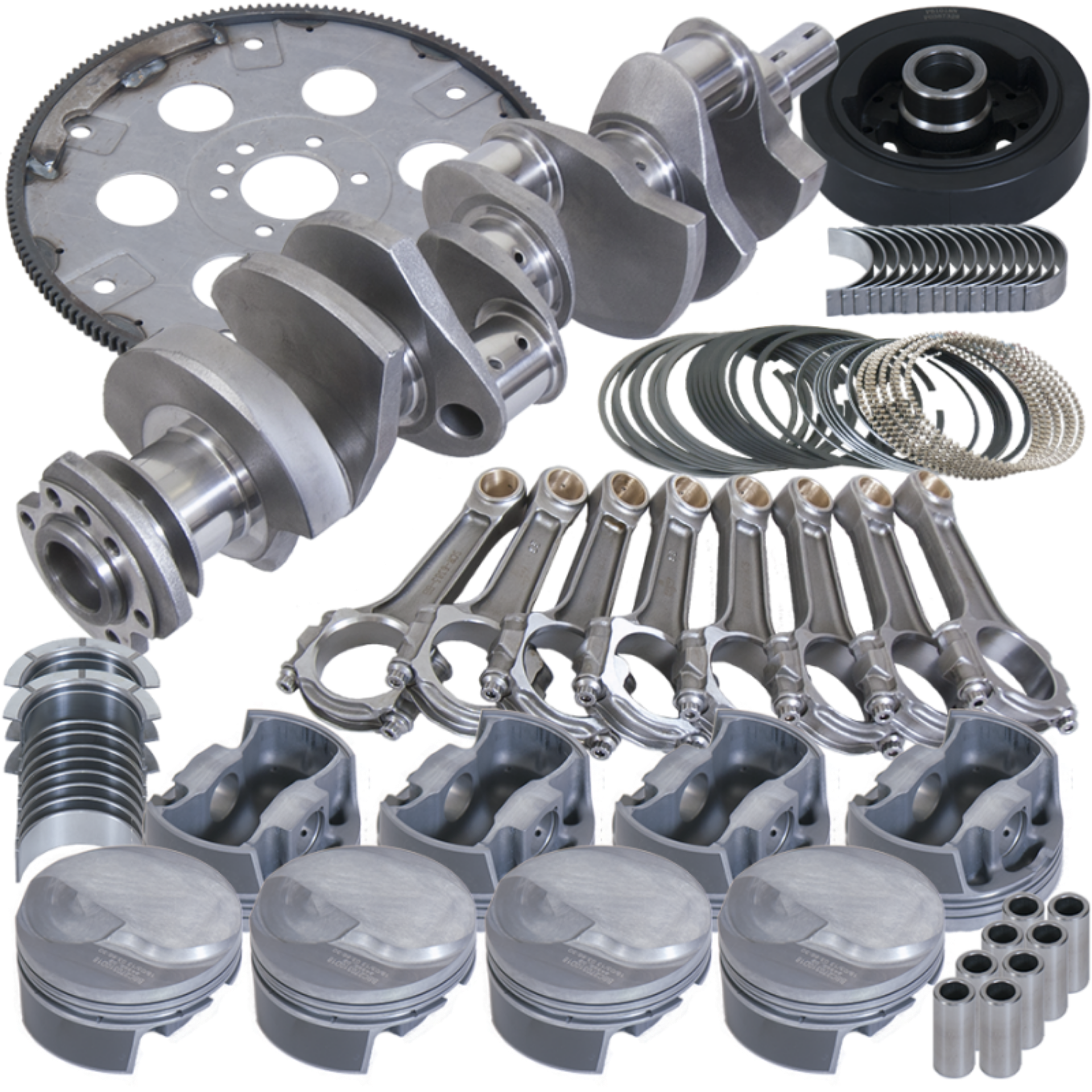 Picture of Eagle Chevrolet Big Block 2 Pc Seal Street & Strip Rotating Assembly Kit - 4-25in Stroke 6-385in Rod