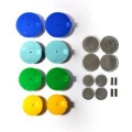 Picture of Ticon Industries 2-5in-4in Silicon Purge Plug Exhaust Kit