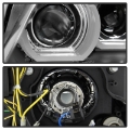 Picture of Spyder 09-12 BMW E90 3-Series 4DR Projector Headlights Halogen - LED - Black - PRO-YD-BMWE9009-BK