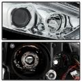 Picture of Spyder 15-18 Ford Focus Projector Headlights - Seq Turn Light Bar - Chrome PRO-YD-FF15-LBSEQ-C