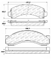 Picture of StopTech Street Select Brake Pads w-Hardware - Front-Rear