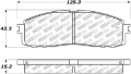 Picture of StopTech Street Select Brake Pads - Rear