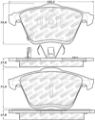 Picture of StopTech Street Select Brake Pads w-Hardware - Front