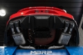 Picture of MBRP 18-20 Ford Mustang GT 5-0 w- Quad Tip Active Exhaust Cat Back Split Rear T304 w- Carb Fib Tips