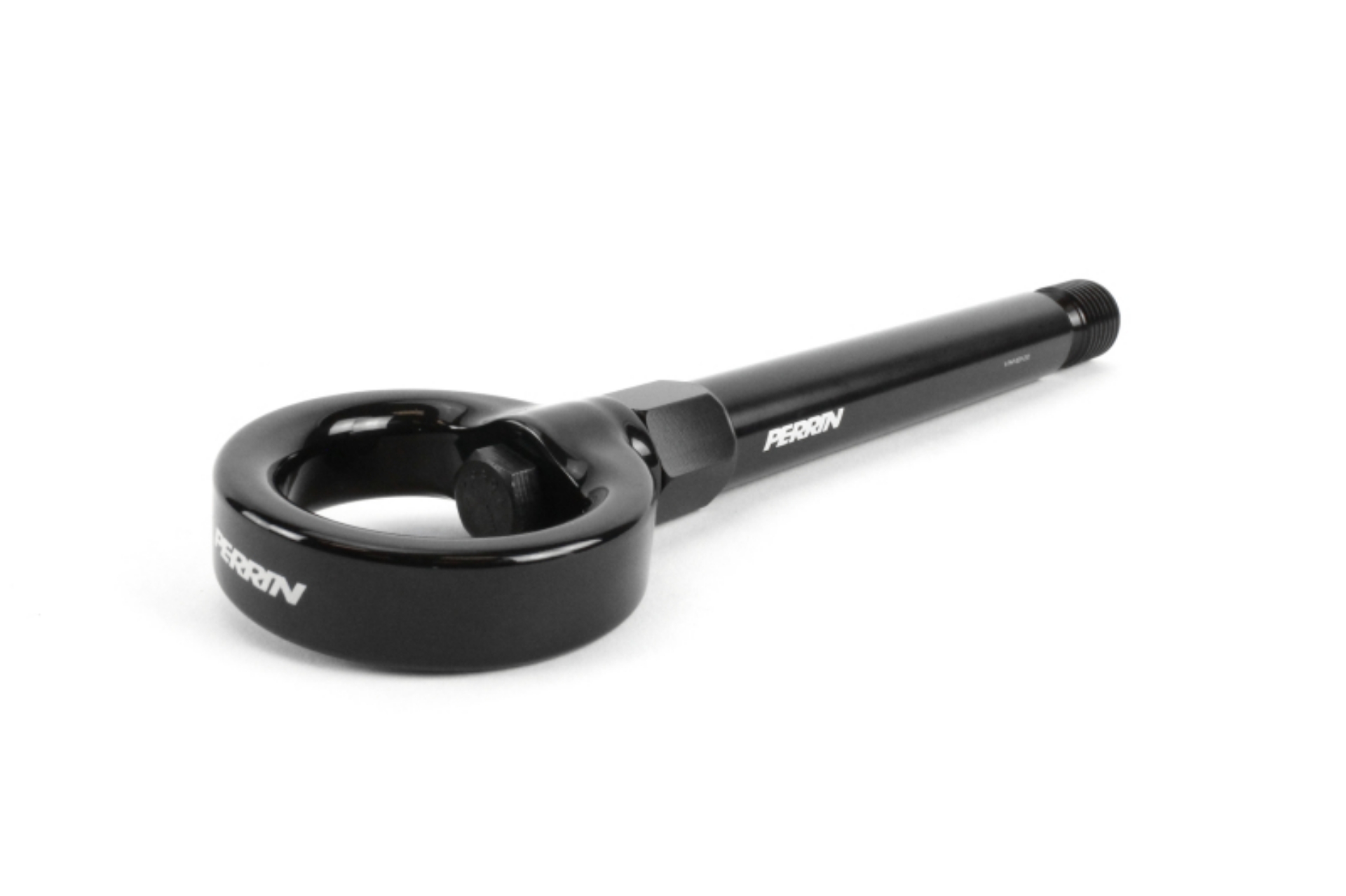 Picture of PERRIN 17-21 Honda Civic Si-Type R-Touring-Hatchback Tow Hook Kit Rear - Gloss Black