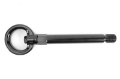 Picture of PERRIN 17-21 Honda Civic Si-Type R-Touring-Hatchback Tow Hook Kit Rear - Gloss Black