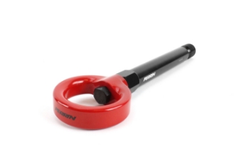 Picture of PERRIN 17-21 Honda Civic Si-Type R-Touring-Hatchback Tow Hook Kit Rear - Red