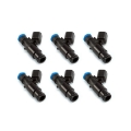 Picture of Injector Dynamics 2600-XDS Injectors - 48mm Length - 14mm Top - 14mm Bottom Adapter Set of 6