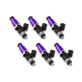 Picture of Injector Dynamics 2600-XDS Injectors - 60mm Length - 14mm Top - 14mm Lower O-Ring Set of 6
