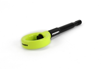 Picture of PERRIN 22-25 Subaru WRX - 18-23 Crosstrek Tow Hook Kit Rear - Neon Yellow