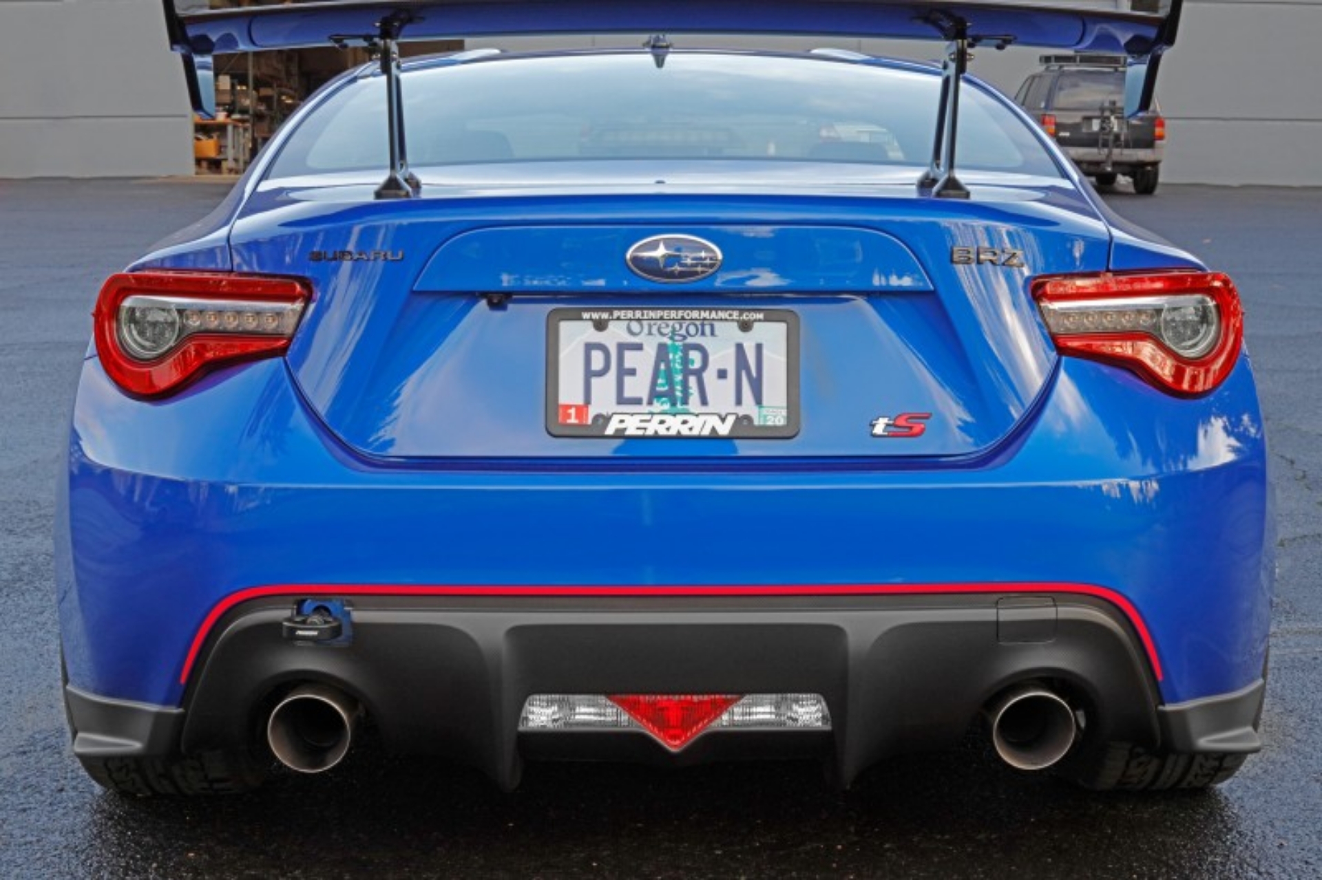 Picture of PERRIN 13-25 Subaru BRZ - 13-20 Scion FRS & Toyota 86 - 22-25 GR86 Tow Hook Kit Rear - Black