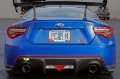 Picture of PERRIN 13-25 Subaru BRZ - 13-20 Scion FRS & Toyota 86 - 22-25 GR86 Tow Hook Kit Rear - Neon Yellow