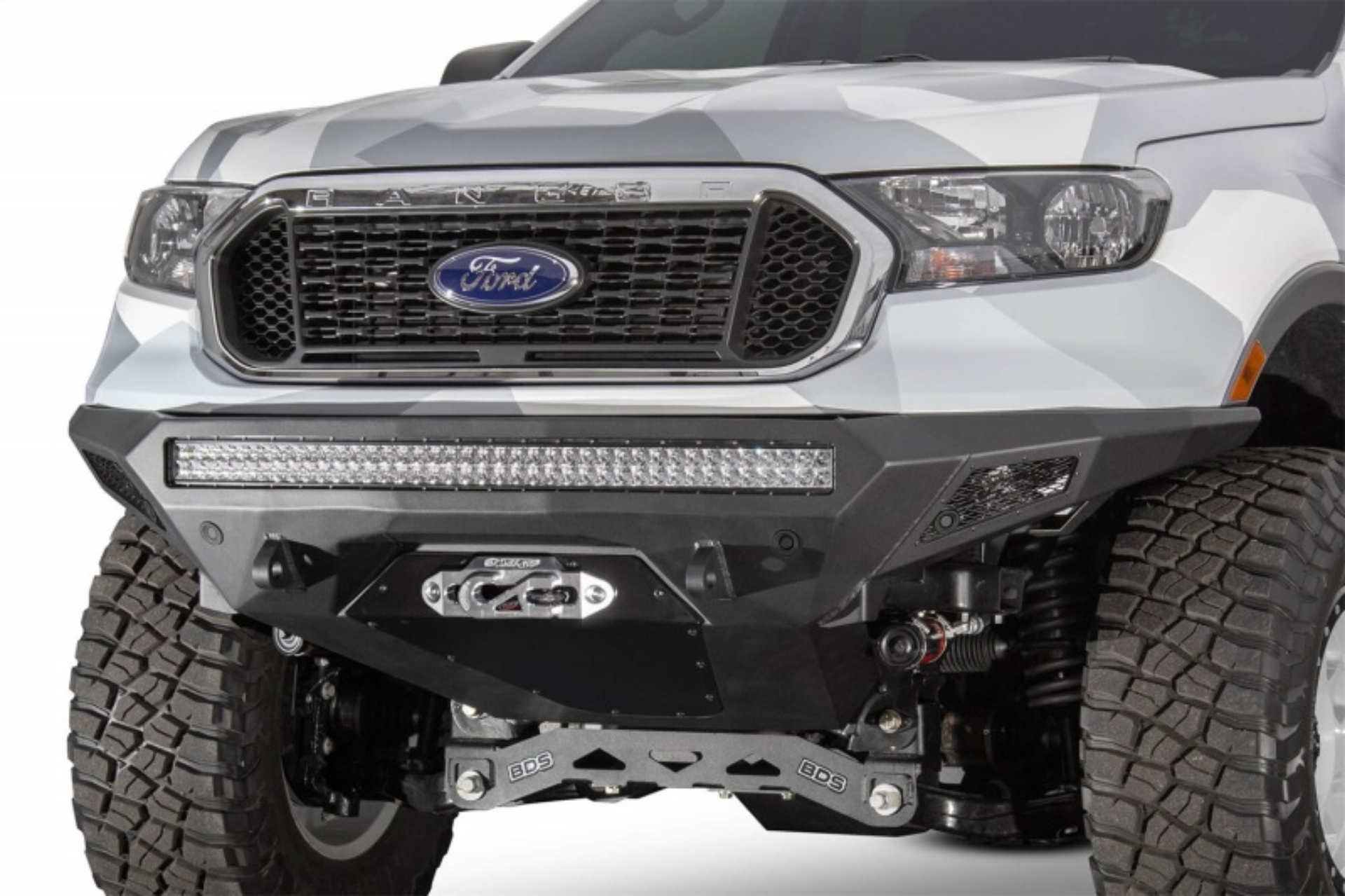 Picture of Addictive Desert Designs 19-20 Ford Ranger Stealth Fighter Front Bumper
