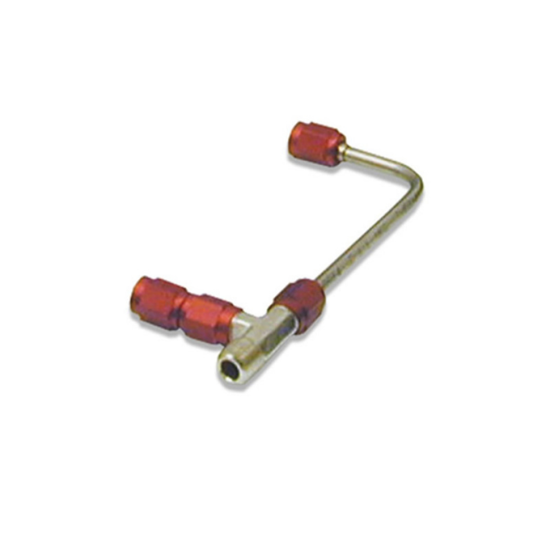 Picture of Nitrous Express 4500 Gemini SS Solenoid to Plate Connectors New Style - Red